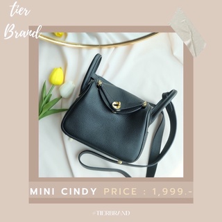mini cindy 19 cm กระเป๋าหนังแท้ มีทั้งหมด 3สี  อะไหล่เงินและอะไหล่ทอง
