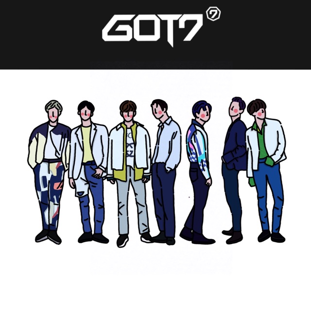 สติ๊กเกอร์kpop #11 got7