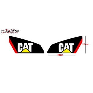 สติ๊กเกอร์CAT ติดรถทั่วไป