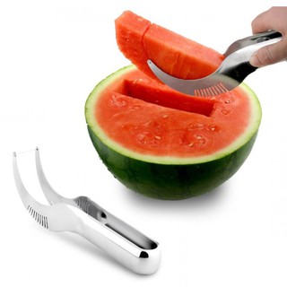 MOMMA 4 in 1 มีด ตัด หั่น คว้าน คีบ แตงโม เมล่อน ( 4 in 1 Cut &amp; Slices &amp; Scoop &amp; Tong Watermelon Knife )