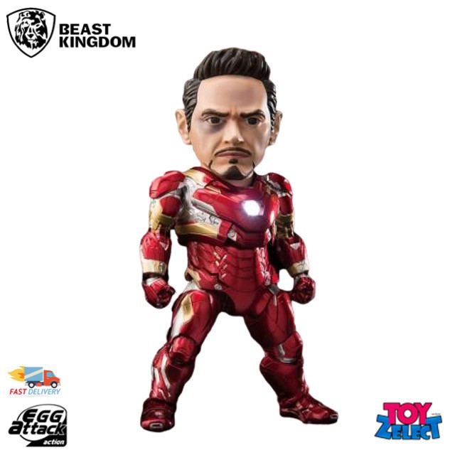 Beast Kingdom (EAA030) - Iron Man MK46: Civil War  (Egg Attack Action) (ลิขสิทธิ์แท้)