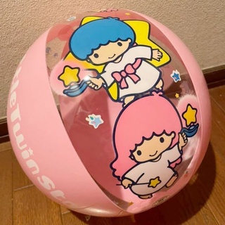 คิคิ ลาล่า ลิตเติ้ลมวินสตาร์บอล  Vintage Littletwinstars beach  ball in 1987