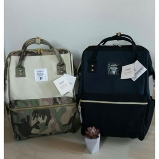 แท้ กระเป๋า ANELLO POLYESTER CANVAS RUCKSACK รุ่นคลาสสิค