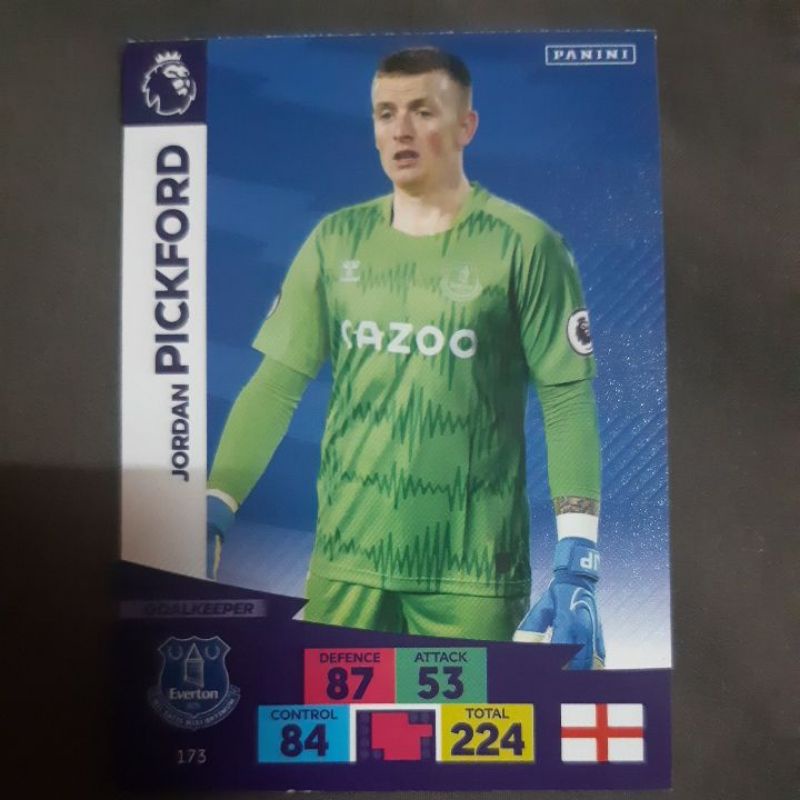 Panini Premier League 2020/21 Card Base Everton
