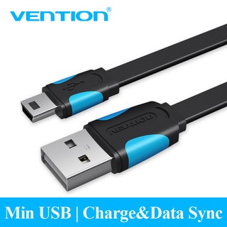 Vention Mini USB Cable Data Sync USB Charger Cable For Phone Digital Camera HDD MP3 MP4 Player Tablets GPS