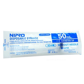 พร้อมส่ง ไซริงค์ NIPRO ไซริงค์ฉีดยา ไซริงค์ป้อนยา สำหรับป้อนยาเด็ก กระบอกฉีดยา ป้อนอาหารสัตว์ไซริงค์พลาสติก (ไม่มีเข็ม)