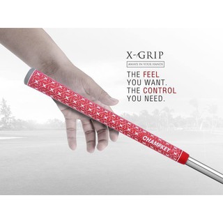 EXCEED กริบไม้กอล์ฟ Golf Grip Champkey X-GRIP Red colour - สีแดง (GCK003)