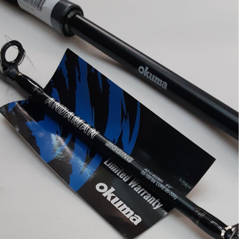 OKUMA - ANDAMAN 6 ฟุตต่อโคน เวท 50/100 ปอน เหมาะงานอัดบึก ตกปลาทะเลข ...
