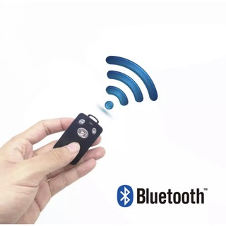 พร้อมส่ง รีโมทบลูทูธชัตเตอร์ Selfie Bluetooth Remote Control Stick Monopod สำหรับ Smart Phone