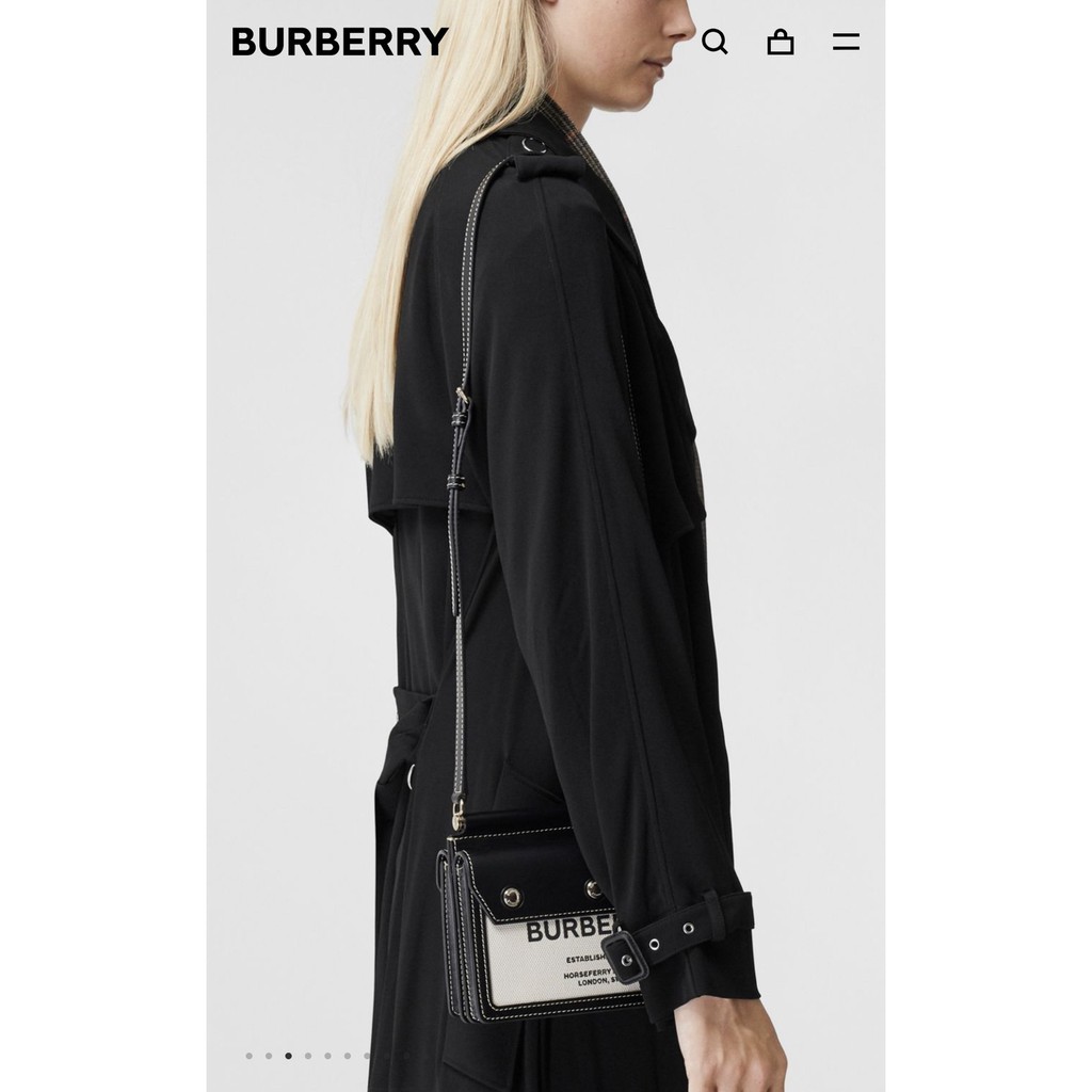 BURBERRY Mini Horseferry Bag ของแท้ 100% [ส่งฟรี] | Shopee Thailand