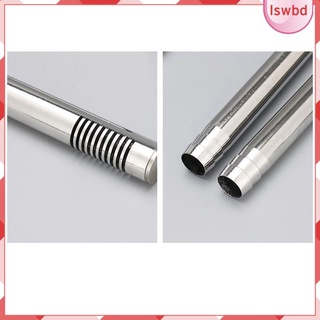 [ราคาจำกัดเวลา] Aquarium Stainless Steel Skimmer Lily Pipes Inflow and Outflow with Spin Skimmer , Adjustable Rod for Aquarium Filter Tubing