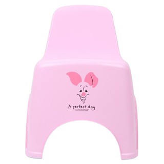 PLASTIC CHAIR SPRING PINK เก้าอี้พลาสติก  PIGLET สีชมพู โต๊ะและเก้าอี้ เฟอร์นิเจอร์นอกบ้าน สวนและอุปกรณ์ตกแต่ง PLASTIC C