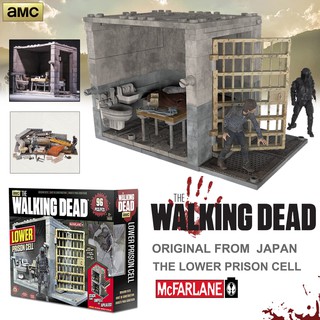 Model Figma งานแท้ Original The Walking Dead เดอะวอล์กกิงเดด The Lower Prison Cell Set ห้องขังเรือนจำล่าง 96 PCS/PZS