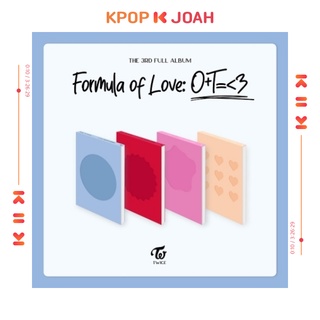 TWICE [Formula of Love: O+T= 3] 3rd Album