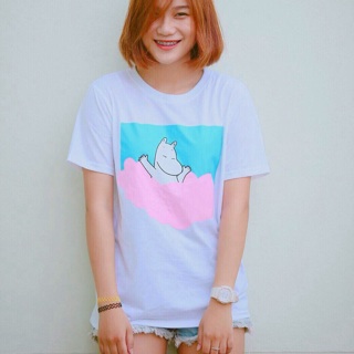 เสื้อเต็มตัวลาย Moomin^^