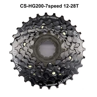 Shimano CS HG200 7S 8S 9S MTB จักรยานเสือภูเขาจักรยานมู่เล่ 7 ความเร็ว 8 ความเร็ว 9 ความเร็ว cassette 28T 32T จักรยานอะไหล่