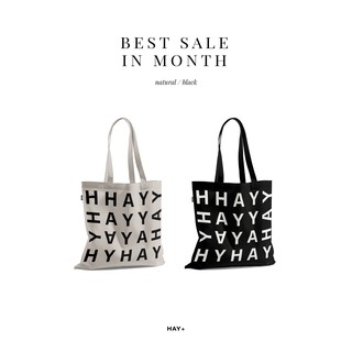 HAY PLUS / TOTE BAG COTTON