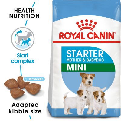 Royal canin Mini starter 8.5kg สำหรับแม่สุนัขพันธุ์เล็กตั้งท้อง-เลี้ยงลูก