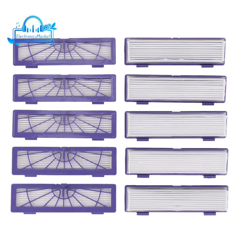 Riuulity Neato Botvac Lot de 5 Filtres de Rechange pour