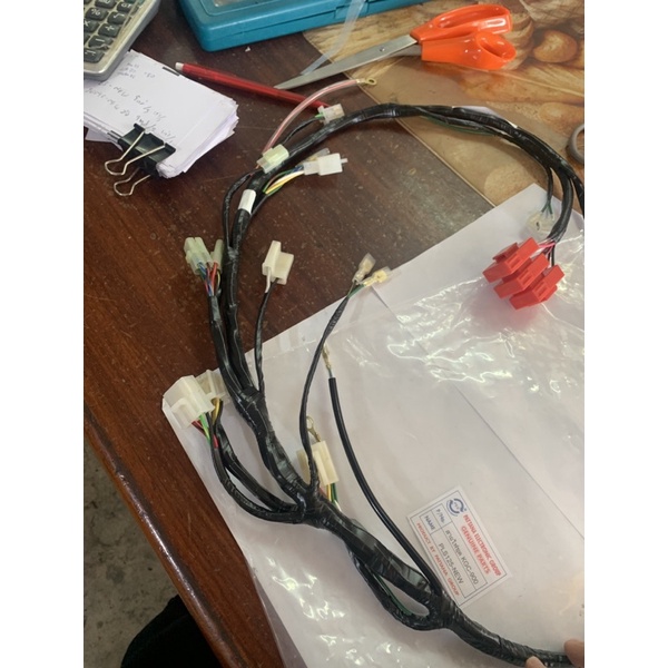 ชุดสายไฟ LS125 NEW เกรดดี สายไฟทั้งชุด สายไฟชุดใหญ่ (KGC-900) - รูปที่ 3