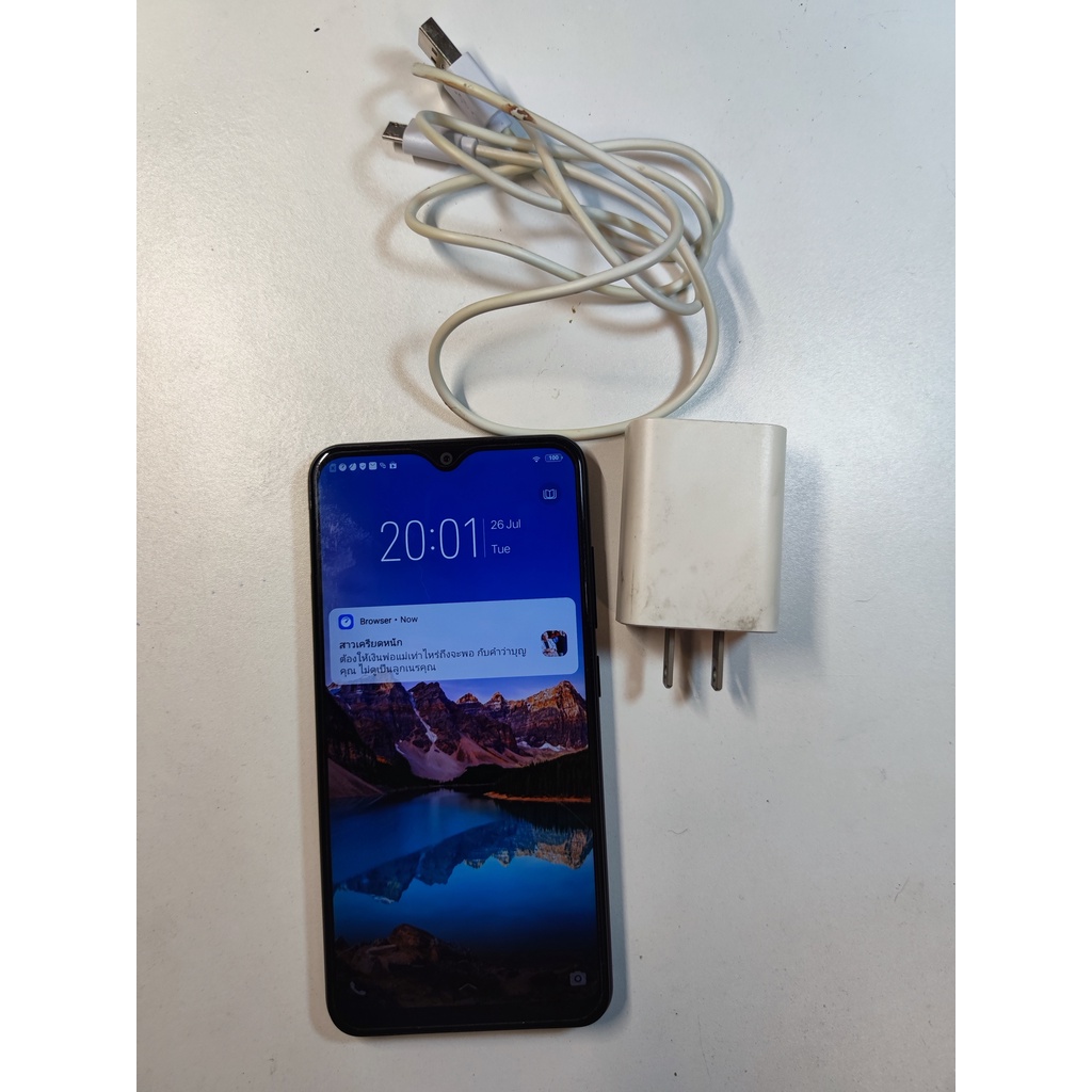 Vivo Y93 สีดำ มือสอง