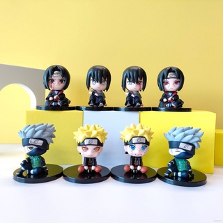 Yyds โมเดลฟิกเกอร์นารูโตะ Kakashi Sasuke Itachi ของเล่น ของสะสม สําหรับเด็ก 4 ชิ้น