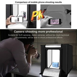 PULUZ กล่องไฟถ่ายภาพ Light Box 60 cm สตูดิโอถ่ายภาพ กล่องถ่ายรูปสินค้า กล่องสำหรับถ่ายภาพสินค้า