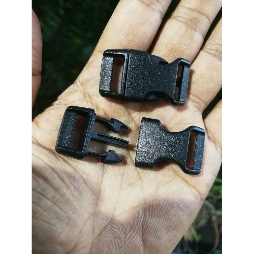 หัวเข็มขัด Buckle เชือกพาราคอร์ด (paracord buckle) 15mm (5/8