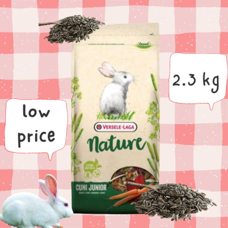 Versele laga natural cuni อาหารกระต่าย 2.3 kg (กิโล)