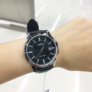 CASIO สายหนัง รุ่น MTP-V004L