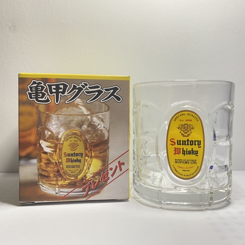แก้วญี่ปุ่น🇯🇵 งานกล่อง Suntory whisky rock glass ROCK001