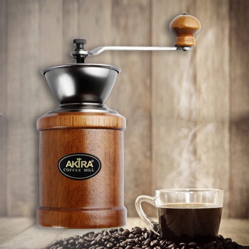 Akirakoki ส่งฟรี!! ที่บดกาแฟมือหมุน แบบหงาย/แบบโดม Coffee Grinder Handle 1614-068