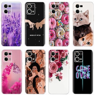 เคสโทรศัพท์มือถือ ซิลิโคน ลายการ์ตูนน่ารัก สําหรับ OPPO Reno 7 4G F21 Pro 4G CPH2363 Reno7 4G 2022