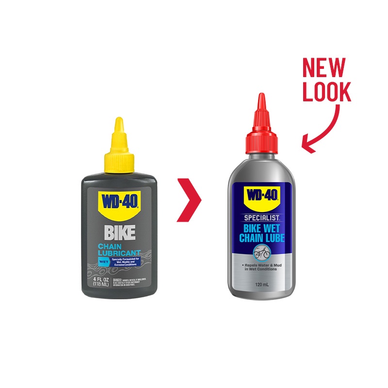 WD40/WD-40 SPECIALIST Bike Wet Chain Lube 120ml
