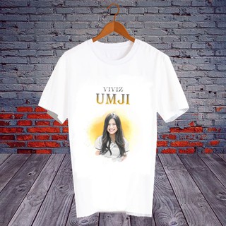 เสื้อยืดดารา เสื้อยืด Fanmade เสื้อแฟนเมด เสื้อยืดคำพูด เสื้อแฟนคลับ ศิลปินเกาหลี KP17 - Umji ออมจี VIVIZ