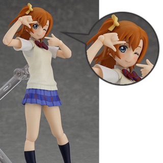 figma 253 Honoka Kosaka พร้อมของแถม (หน้าวิ้งค์) / ฟิกม่า ฟิกเกอร์ โมเดล ฟิกม่าร์ Lovelive เลิฟไลฟ์ ฟิกเกอร์แท้ อนิเมะ