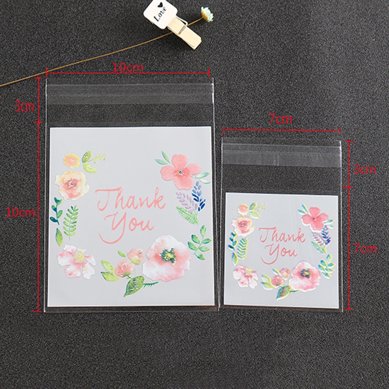 ถุงใส่ขนมคุกกี้ บิสกิต มีกาวในตัว ลาย Thank You สําหรับงานแต่งงาน งานเลี้ยงวันเกิด 100 ชิ้น ต่อชุด - รูปที่ 7