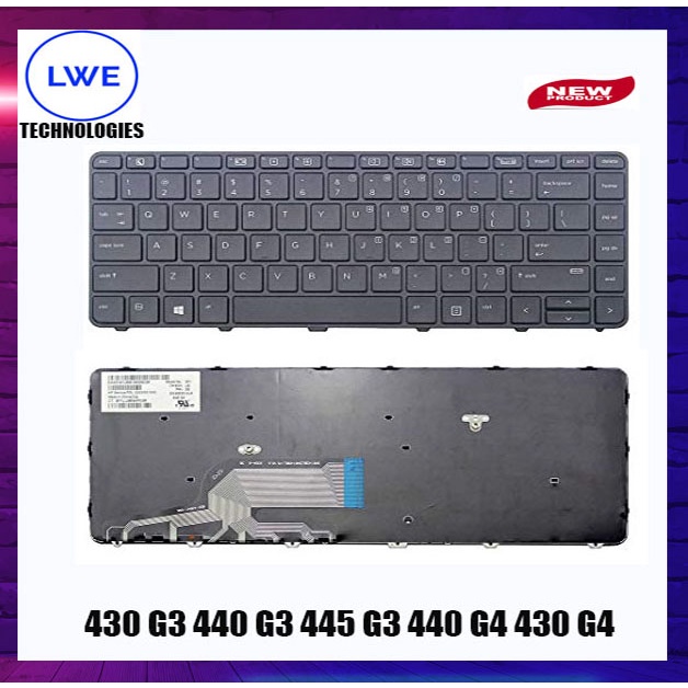 แป้นพิมพ์แล็ปท็อป HP Probook 430 G3 440 G3 445 G3 440 G4 430 G4