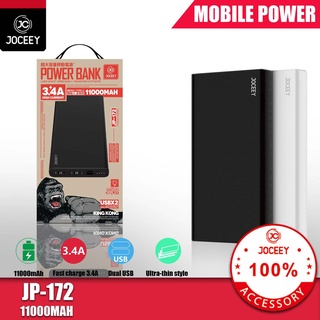 แบตสำรอง type c PD JC 172 kiongkong สำหรับ  Power bank ชาร์จด่วน 11000mAh แบตสำรองรุ่นใหม่ ของแท้100% (มีประกัน 365 วัน)