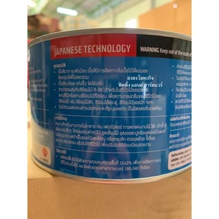 สีโป๊วไม้ (Wood Putty) A380 W112 สีขาว / W111 สีธรรมชาติ ขนาด กระป๋อง 1 กิโลกรัม W-112 W-111