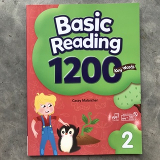 ภาษาอังกฤษ Basic Reading 1,200 Key Words เล่ม 2 พร้อม CD