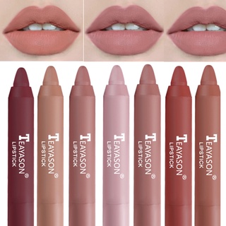 BEAUTY GLAZED ลิปสติก ลิปทินท์ เนื้อแมตต์กํามะหยี่ กันน้ํา ติดทนนาน 12 สี