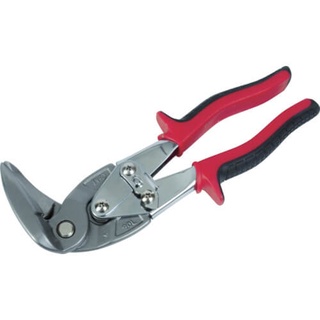 TRUSCO กรรไกรตัดเหล็ก Offset 90° Left 220mm Aviation Snips Offset 90° Left 220mm