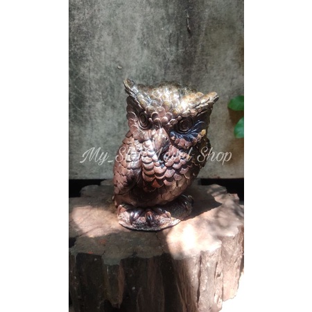 นกฮูกจิ๋วดินเผาด่านเกวียน Terracotta Owl🦉 (อินฟินิกซ์ เบสิก)ผลิตโดยตรงจากร้าน My_Skill_Level