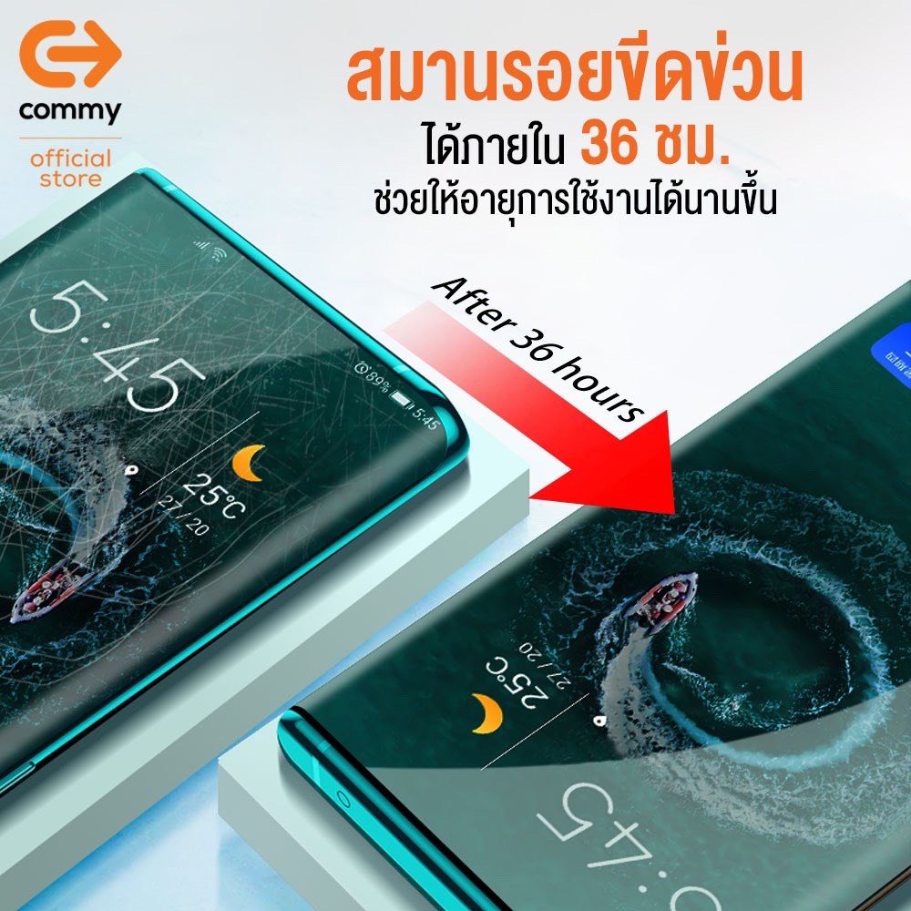 COMMY ฟิล์มไฮโดรเจล nubia Red Magic 7 / Red Magic 6 Pro / Redmagic 6R / Redmagic 6 / Redmagic 5S / Redmagic 5G #6