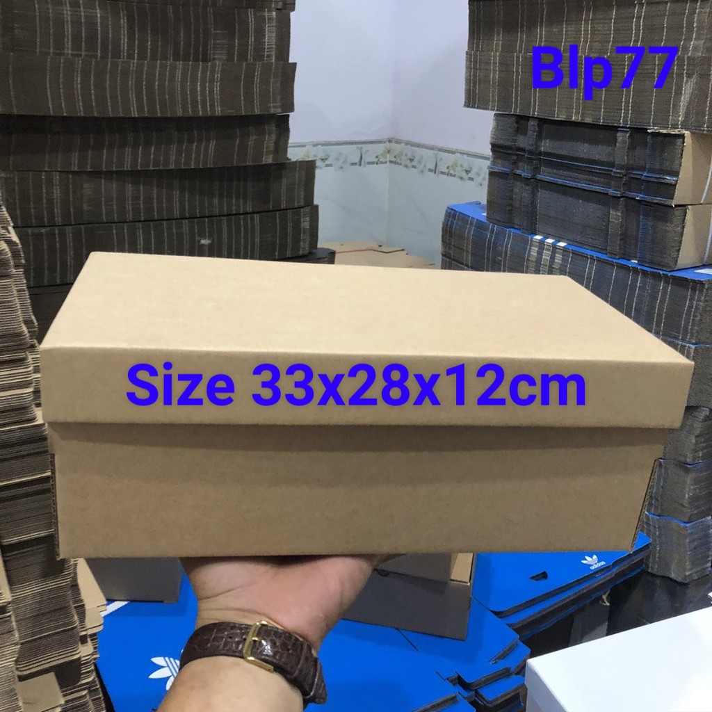 COMBO 5 กล่อง CARTON สําหรับรองเท้าและอุปกรณ์เสริมขนาด 33X28X12CM