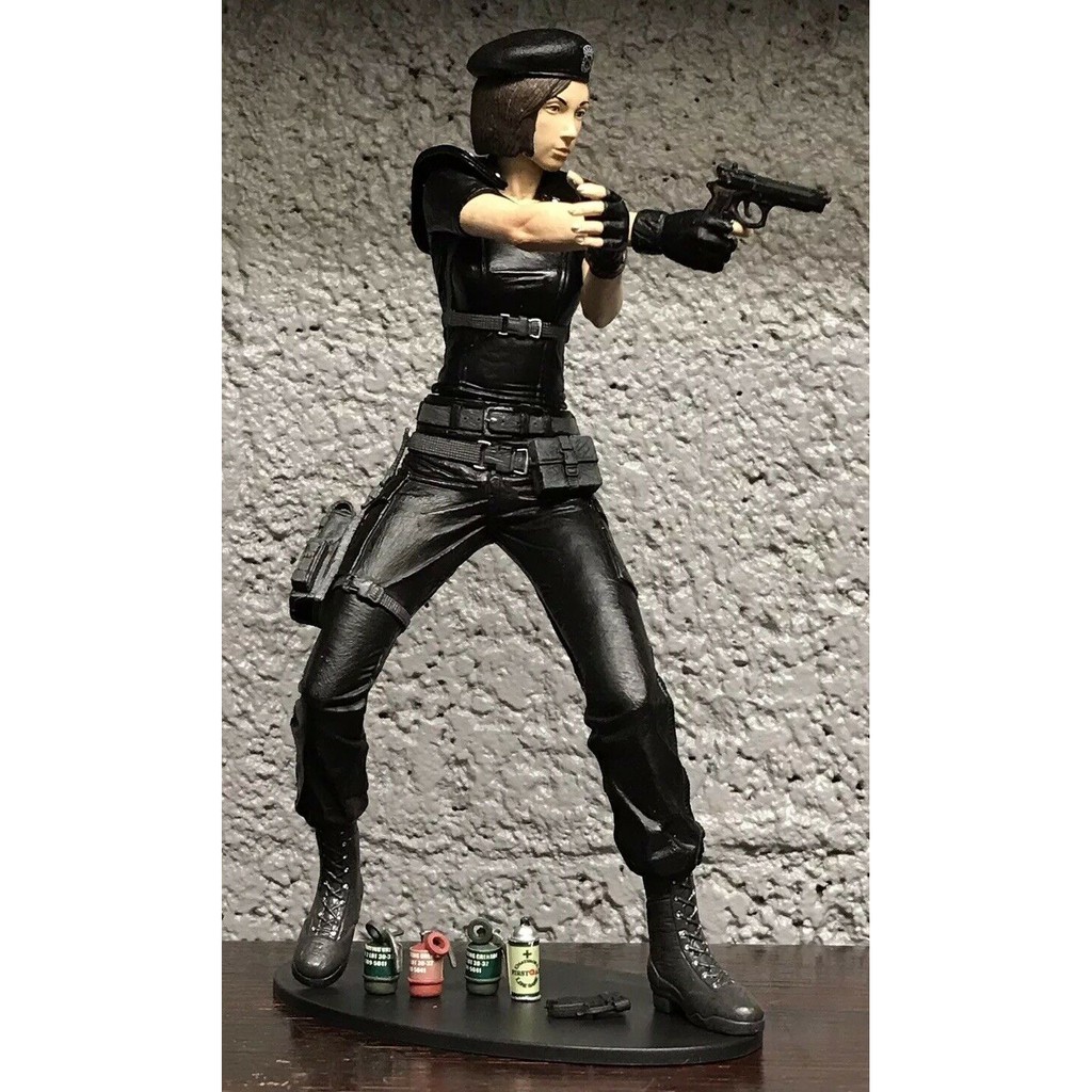 ฟิกเกอร์  NECA Resident Evil 10th Anniversary Jill Valentine 7" Black Variant 2 Complete (ไม่มีกล่อง