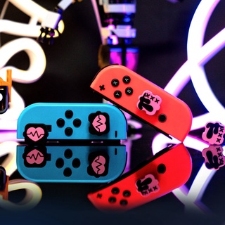 Love DEATH&amp;ROBOTS ฝาครอบนิ้วหัวแม่มือ ซิลิโคน ลายน่ารัก สําหรับ Nintendo Switch Oled and Switch Lite