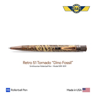 Retro 51 Tornado "Dino Fossil" Smithsonian Rollerball Pen - ปากกาโรลเลอร์บอลล์เรโทร 51 ทอร์นาโด