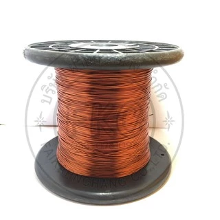(ส่งด่วนทันที) ลวดทองแดง Hitachi อาบน้ำยา 1 KG SWG # 12 - #25 (2.60 - 0.50 มม.)